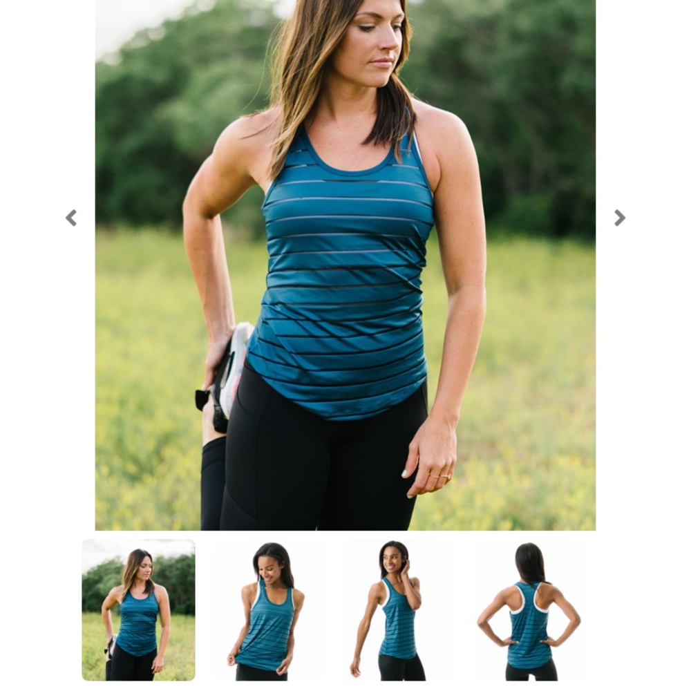 Zyia Spruce Havana Tank NWOT